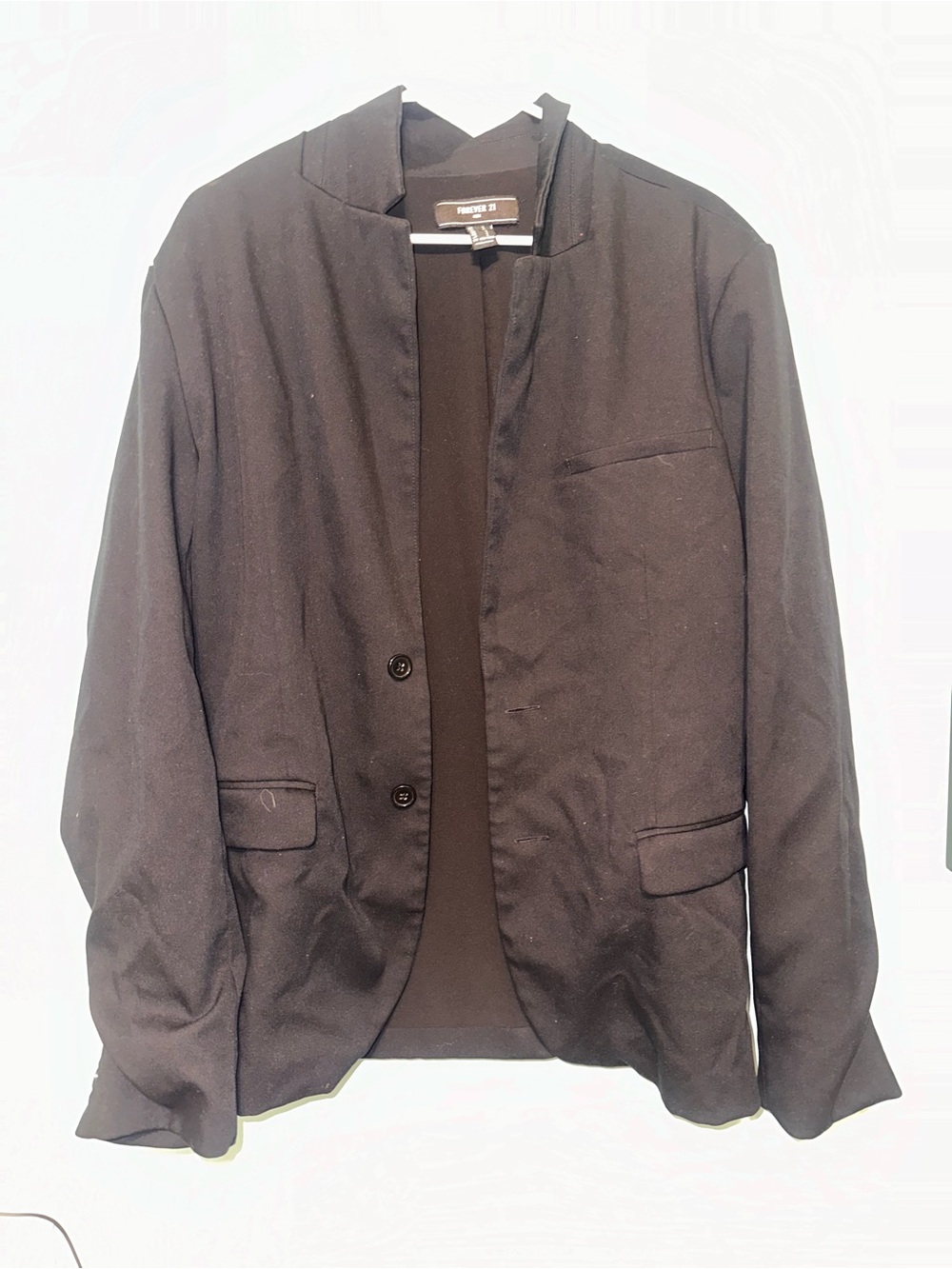 Forever 21 Black Men's Blazer Jacket